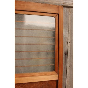 屋久杉系一枚板の雪隠戸　GD946 