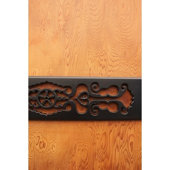 屋久杉系一枚板の上質帯戸　4枚1組　B846 