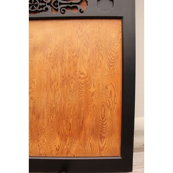 屋久杉系一枚板の上質帯戸　4枚1組　B846 