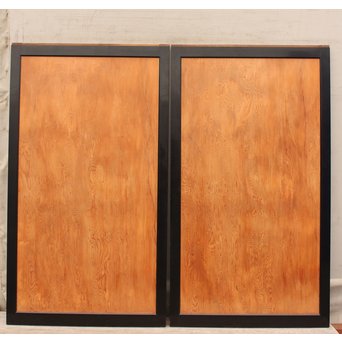 屋久杉系一枚板の上質帯戸　4枚1組　B846 