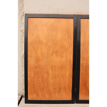 屋久杉系一枚板の上質帯戸　4枚1組　B846 