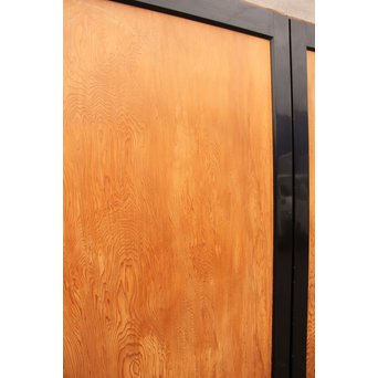 屋久杉系一枚板の上質帯戸　4枚1組　B846 