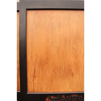 屋久杉系一枚板の上質帯戸　4枚1組　B846 