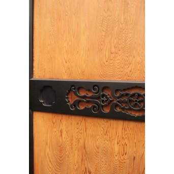 屋久杉系一枚板の上質帯戸　4枚1組　B846 