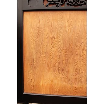 屋久杉系一枚板の上質帯戸　4枚1組　B846 