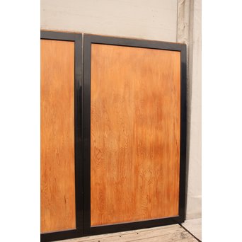 屋久杉系一枚板の上質帯戸　4枚1組　B846 