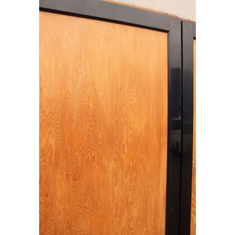 屋久杉系一枚板の上質帯戸　4枚1組　B846 