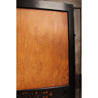 屋久杉系一枚板の上質帯戸　4枚1組　B846 