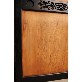 屋久杉系一枚板の上質帯戸　4枚1組　B846 