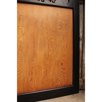 屋久杉系一枚板の上質帯戸　4枚1組　B846 