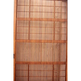 障子枠付 格子戸 4枚1組　L806Y 