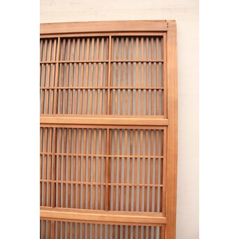 障子枠付 格子戸 4枚1組　L806Y 