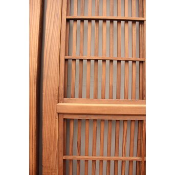 障子枠付 格子戸 4枚1組　L806Y 