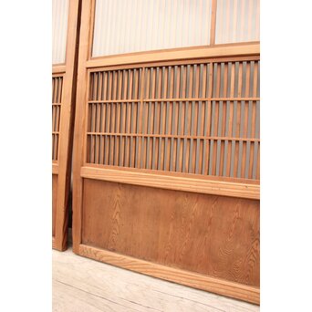 障子枠付 格子戸 4枚1組　L806Y 