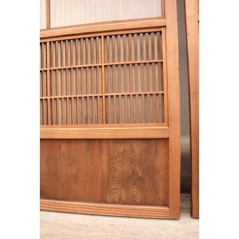 障子枠付 格子戸 4枚1組　L806Y 