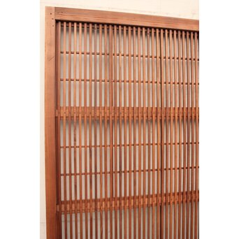 障子枠付 格子戸 4枚1組　L806Y 