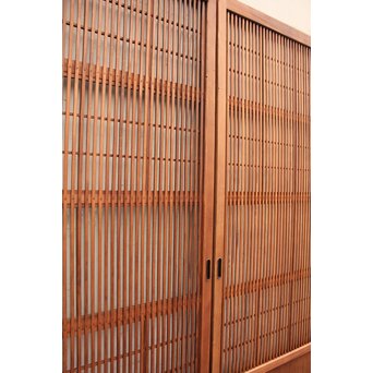 障子枠付 格子戸 4枚1組　L806Y 