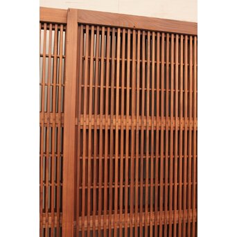 障子枠付 格子戸 4枚1組　L806Y 