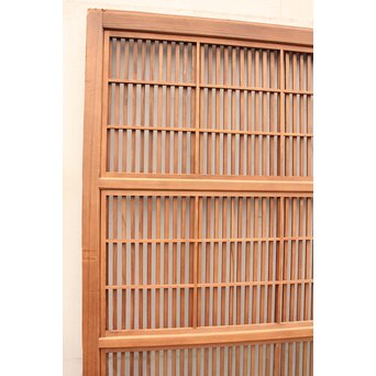 障子枠付 格子戸 4枚1組　L806Y 