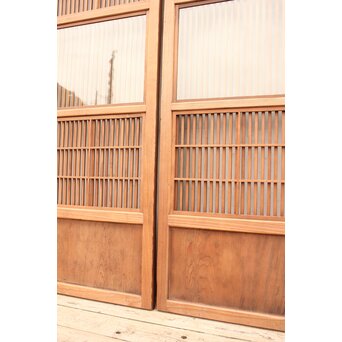 障子枠付 格子戸 4枚1組　L806Y 