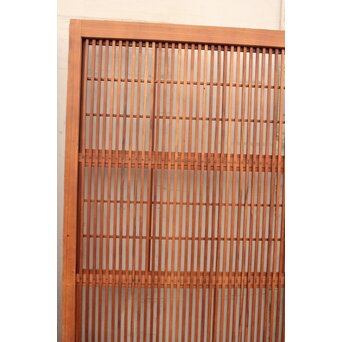 障子枠付 格子戸 4枚1組　L806Y 