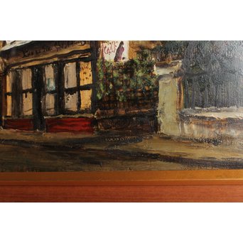 児玉幸雄「パリ郊外」 油彩6号　S2769 