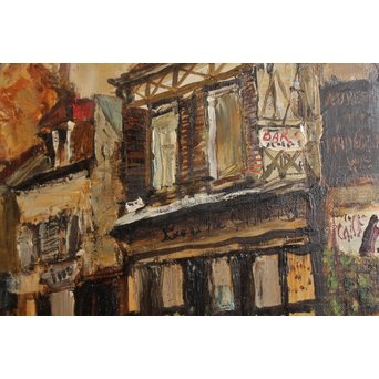 児玉幸雄「パリ郊外」 油彩6号　S2769 