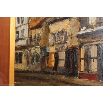 児玉幸雄「パリ郊外」 油彩6号　S2769 