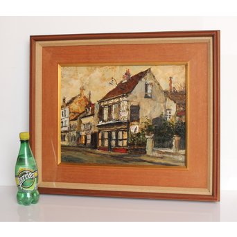 児玉幸雄「パリ郊外」 油彩6号　S2769 