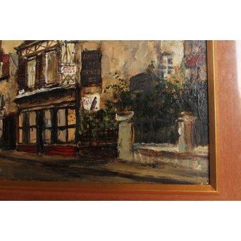 児玉幸雄「パリ郊外」 油彩6号　S2769 