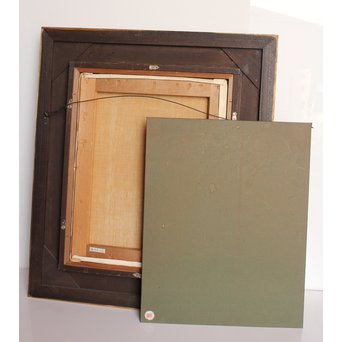 鱸利彦「薔薇」 油彩6号　S2771 