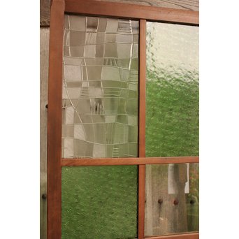 プレス緑色ガラスの建具　GD949 