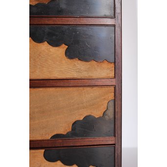 黒雲桐の小引き出し　T380 