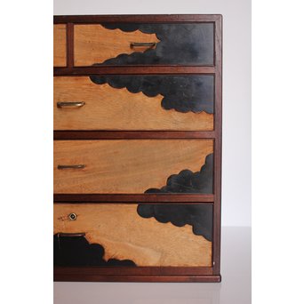 黒雲桐の小引き出し　T380 