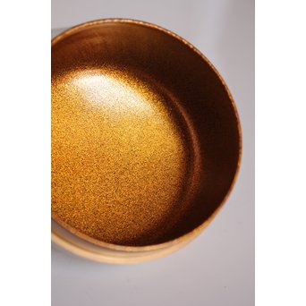 表千家14代而妙斎花押　一后一兆　沃懸地六瓢蒔絵平棗　K318 