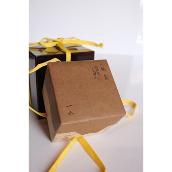 表千家14代而妙斎花押　一后一兆　沃懸地六瓢蒔絵平棗　K318 