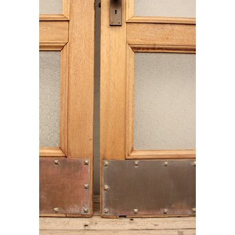 観音開ハイサイズナチュラルガラス戸　2枚1組　GD954 