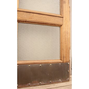 観音開ハイサイズナチュラルガラス戸　2枚1組　GD954 