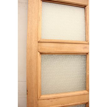 観音開ハイサイズナチュラルガラス戸　2枚1組　GD954 