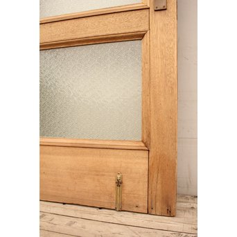 観音開ハイサイズナチュラルガラス戸　2枚1組　GD954 