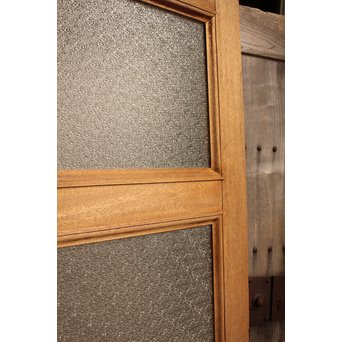 観音開ハイサイズナチュラルガラス戸　2枚1組　GD954 