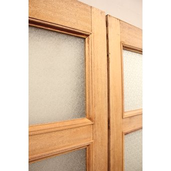 観音開ハイサイズナチュラルガラス戸　2枚1組　GD954 