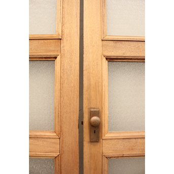 観音開ハイサイズナチュラルガラス戸　2枚1組　GD954 