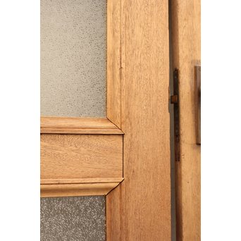 観音開ハイサイズナチュラルガラス戸　2枚1組　GD954 