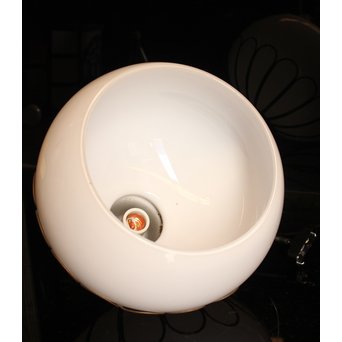 異形大型宣徳色菊金具の電笠/照明　A1610 