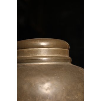 京錫屋造　古錫大茶壷　K324 