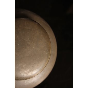 京錫屋造　古錫大茶壷　K324 