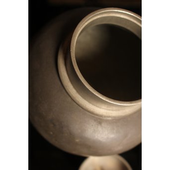 京錫屋造　古錫大茶壷　K324 