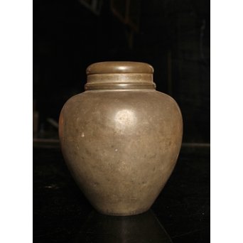 京錫屋造　古錫大茶壷　K324