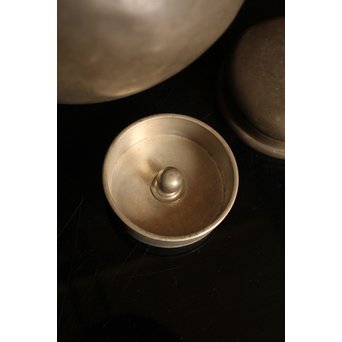 京錫屋造　古錫大茶壷　K324 